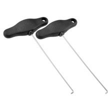 Juego de ganchos extraíbles, 2 piezas, para velocímetro de Mercedes-Benz 201, 124 y nueva Clase S.