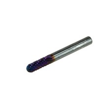 Fresa HM 6 x 50 mm WRC forma cilíndrica / vástago: dientes de corte transversal de 6 mm, RECUBRIMIENTO AZUL