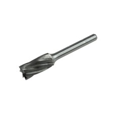 Fresa de carburo, forma cilíndrica, 12,0 mm, dientes de aluminio / vástago: 6 mm