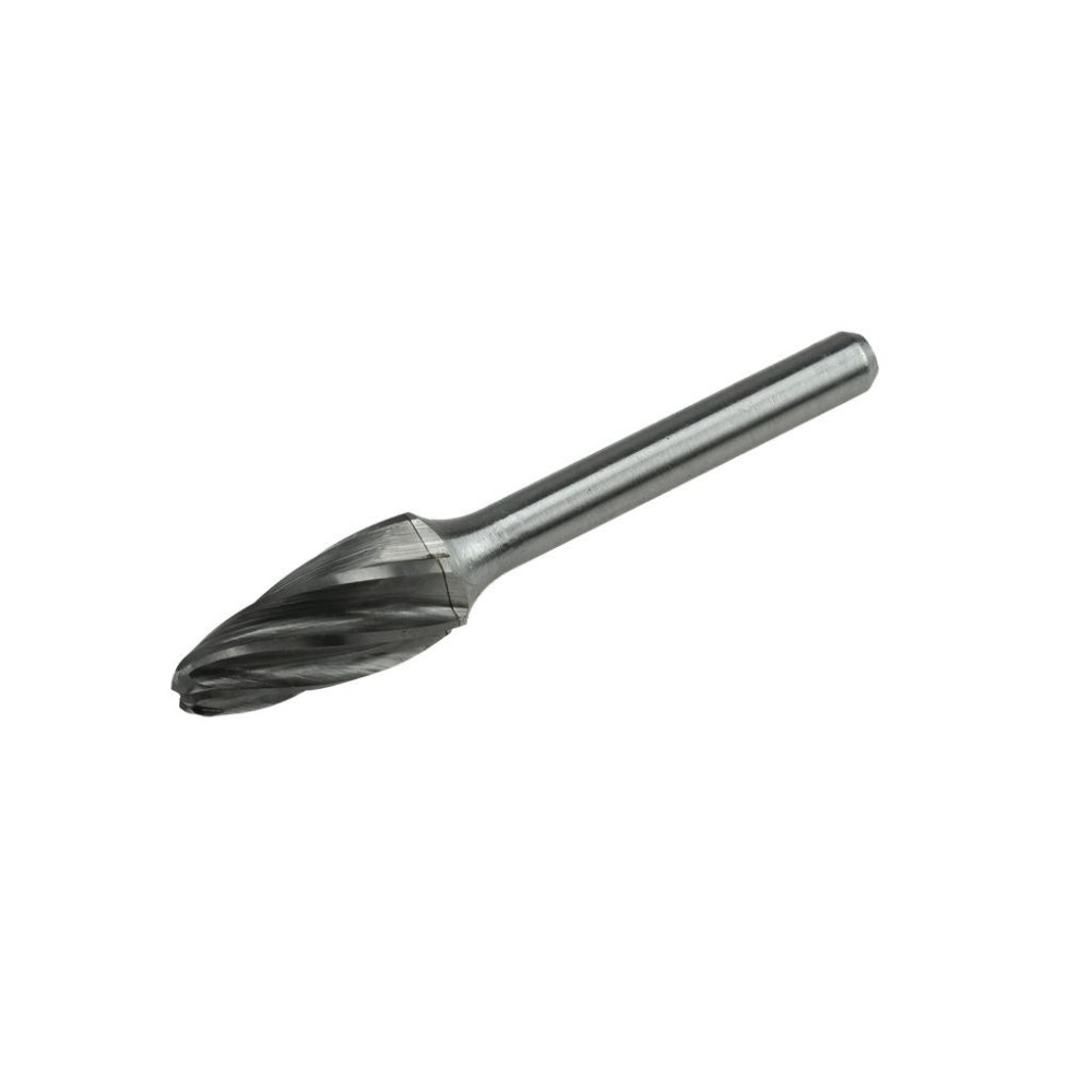 Fresa de carburo, arco redondo, 12,0 mm, dientes de aluminio / vástago: 6 mm