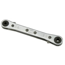 Llave de estrella de carraca de doble extremo, perfil E 'extraplana'