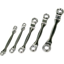 Juego de tensores de anillo desplazados, 6 piezas.