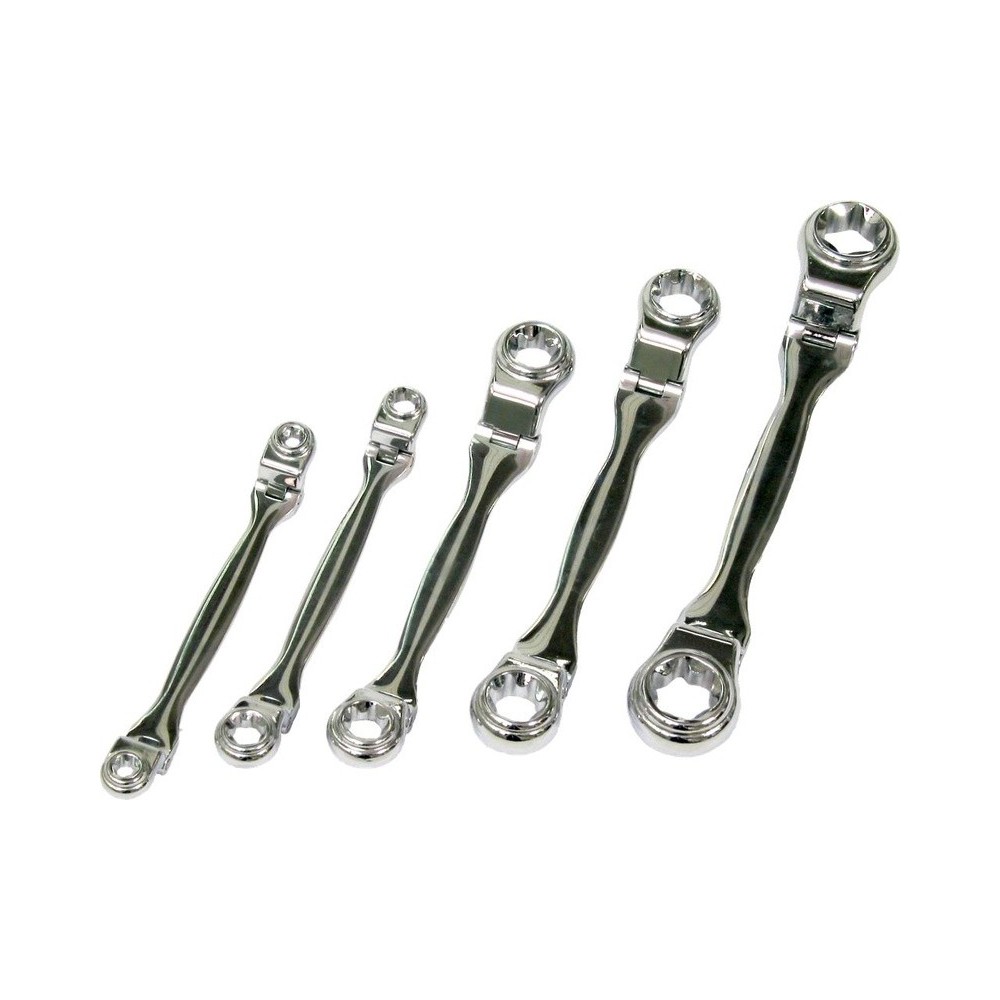 Juego de tensores de anillo desplazados, 6 piezas.