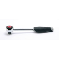 TRINQUETE REVERSIBLE DE 3/8', tipo J, empuñadura de goma