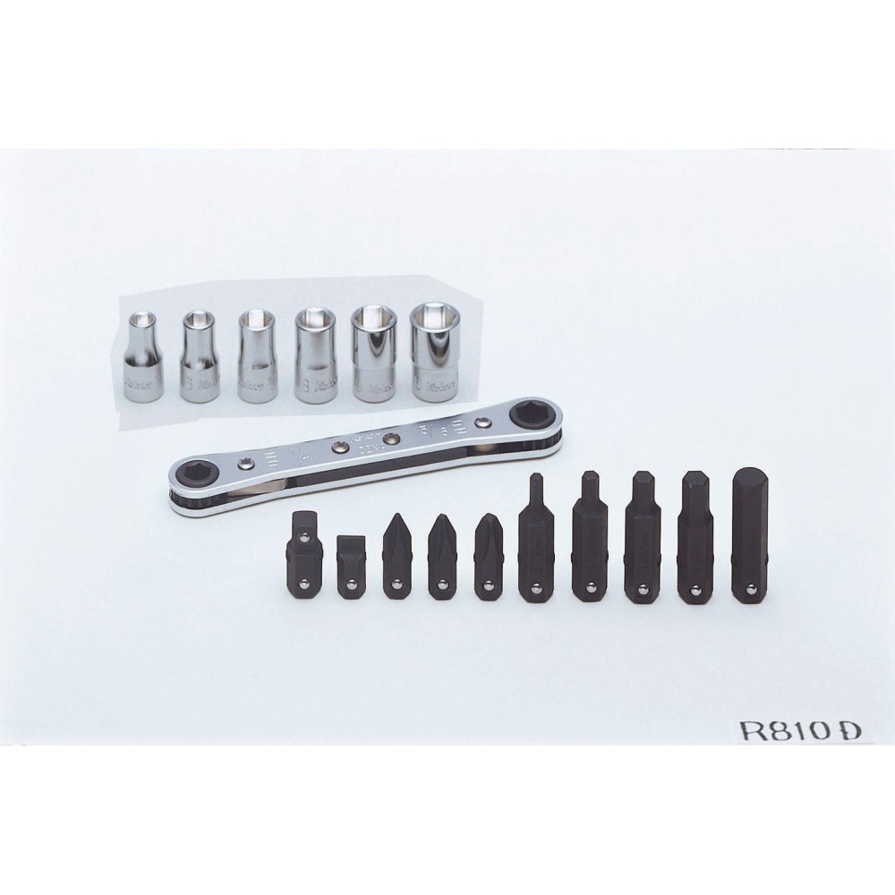 Juego de llaves de trinquete D