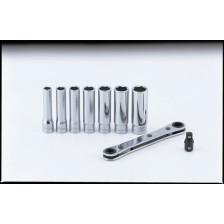 Juego de llaves de trinquete E