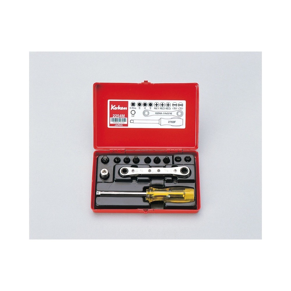 JUEGO DE VASOS 1/4'SQ.DR.