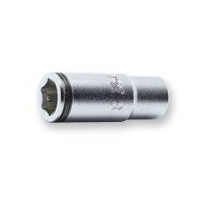 VASO SEMI PROFUNDO CON AGARRE DE TUERCA DE 1/4' DE DR. CUADRADO DE 8 MM