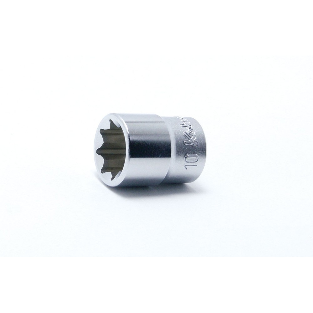 VASO 1/4' CUADRADO 8-P 10MM