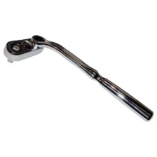 Carraca con cabezal giratorio de 3/8' 3/8'... de accionamiento, longitud 260 mm.