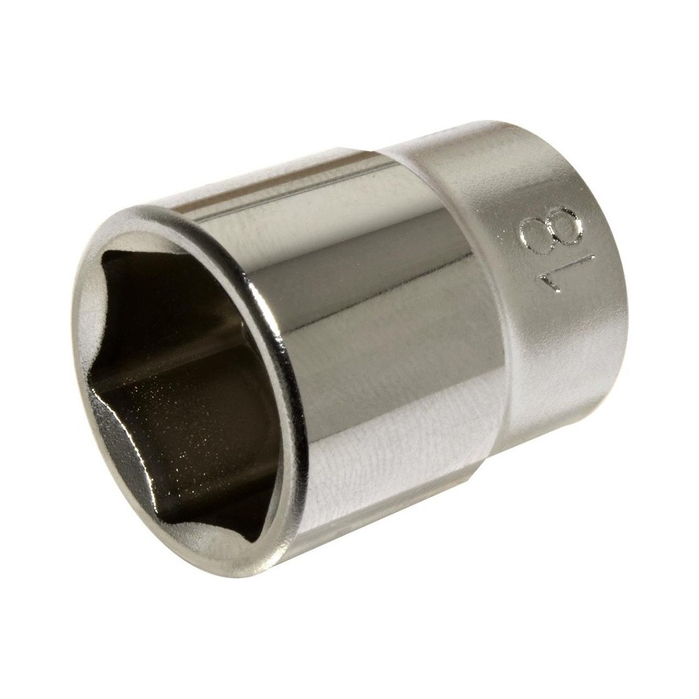 Dado de 6 puntas de 3/8', tamaño de llave de 18 mm