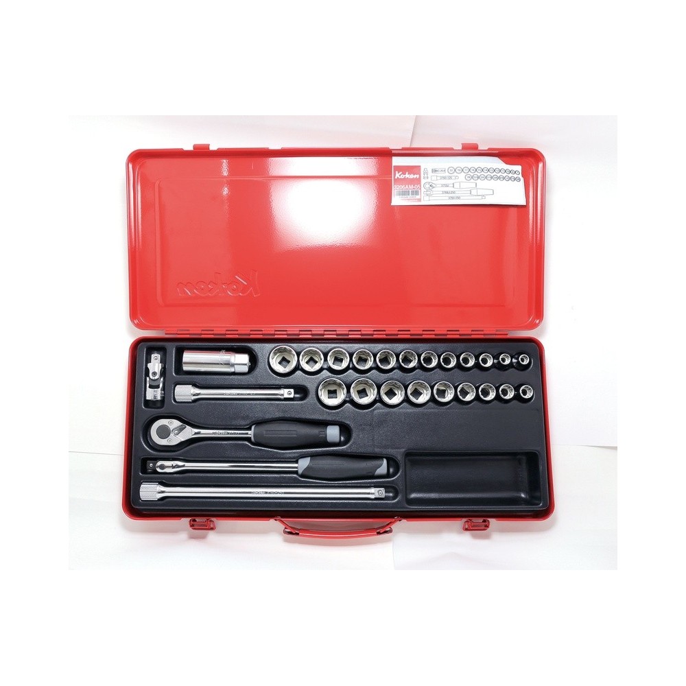 JUEGO DE VASOS 3/8'SQ.DR.