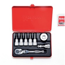 JUEGO DE VASOS 3/8'SQ.DR.