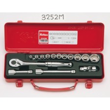 JUEGO DE VASOS 3/8'SQ.DR.