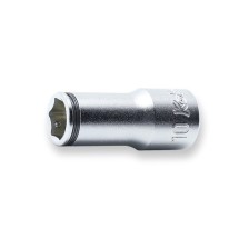 Dados semiprofundos con agarre de tuerca de 3/8'