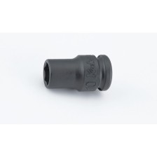 VASO DE IMPACTO DE 3/8' CUADRADO, PARED DELGADA, 6 PUNTOS, 24 MM