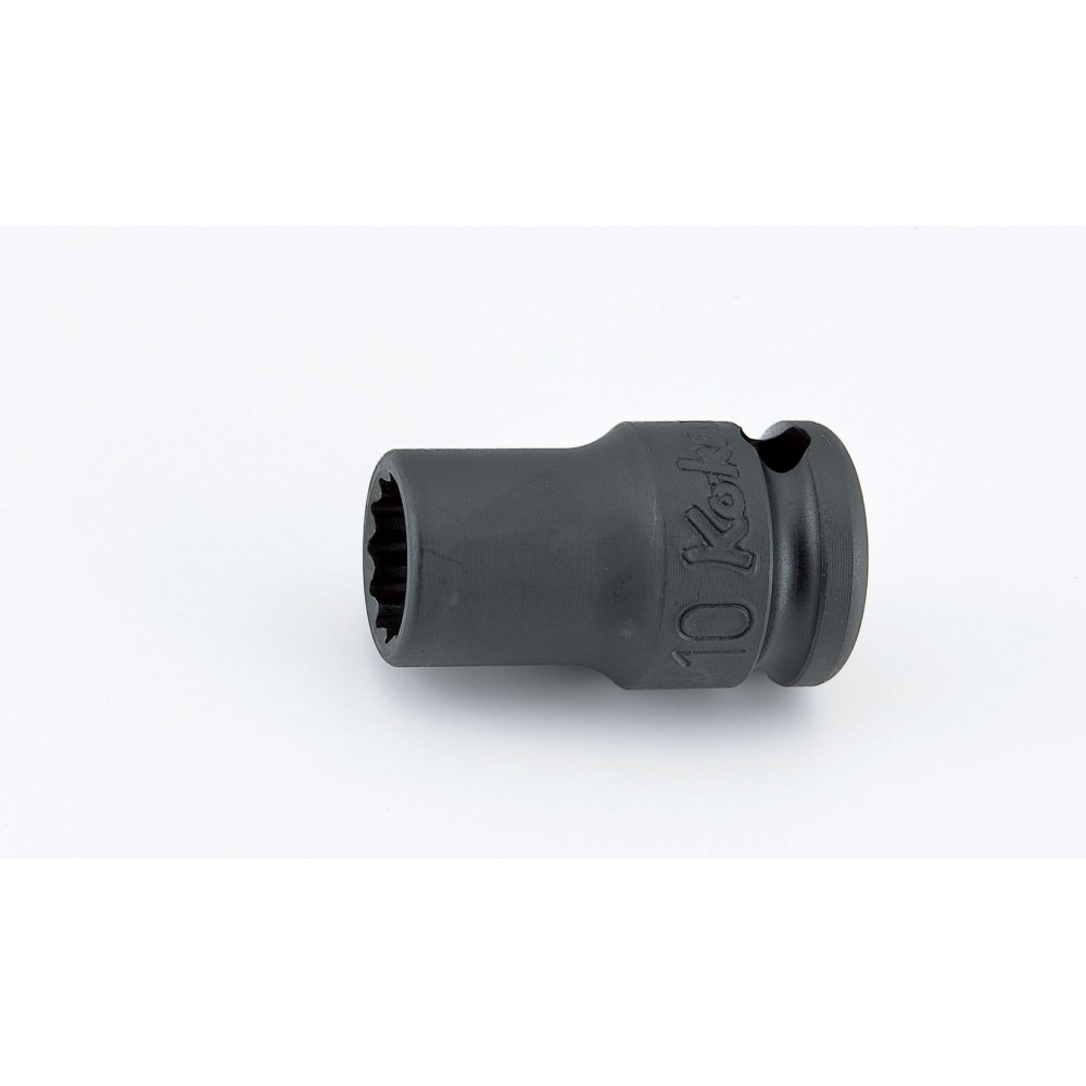 VASO DE IMPACTO DE 3/8' CUADRADO, PARED DELGADA, 12 P, 21 MM