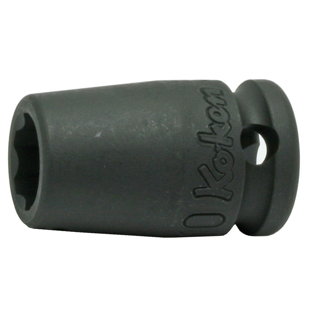 VASO DE IMPACTO DE SUPERFICIE DE 3/8' DE DR. CUADRADO DE 6 MM