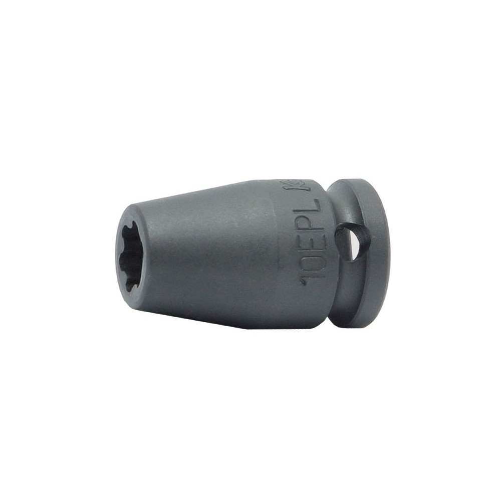 VASO DE IMPACTO TORX DE 3/8' CUADRADO E6