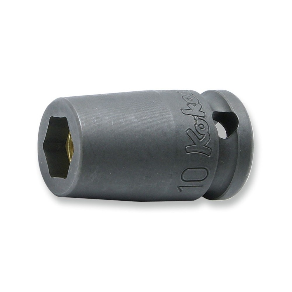 VASO DE IMPACTO CON IMÁN 3/8' DIÁMETRO CUADRADO 10 MM