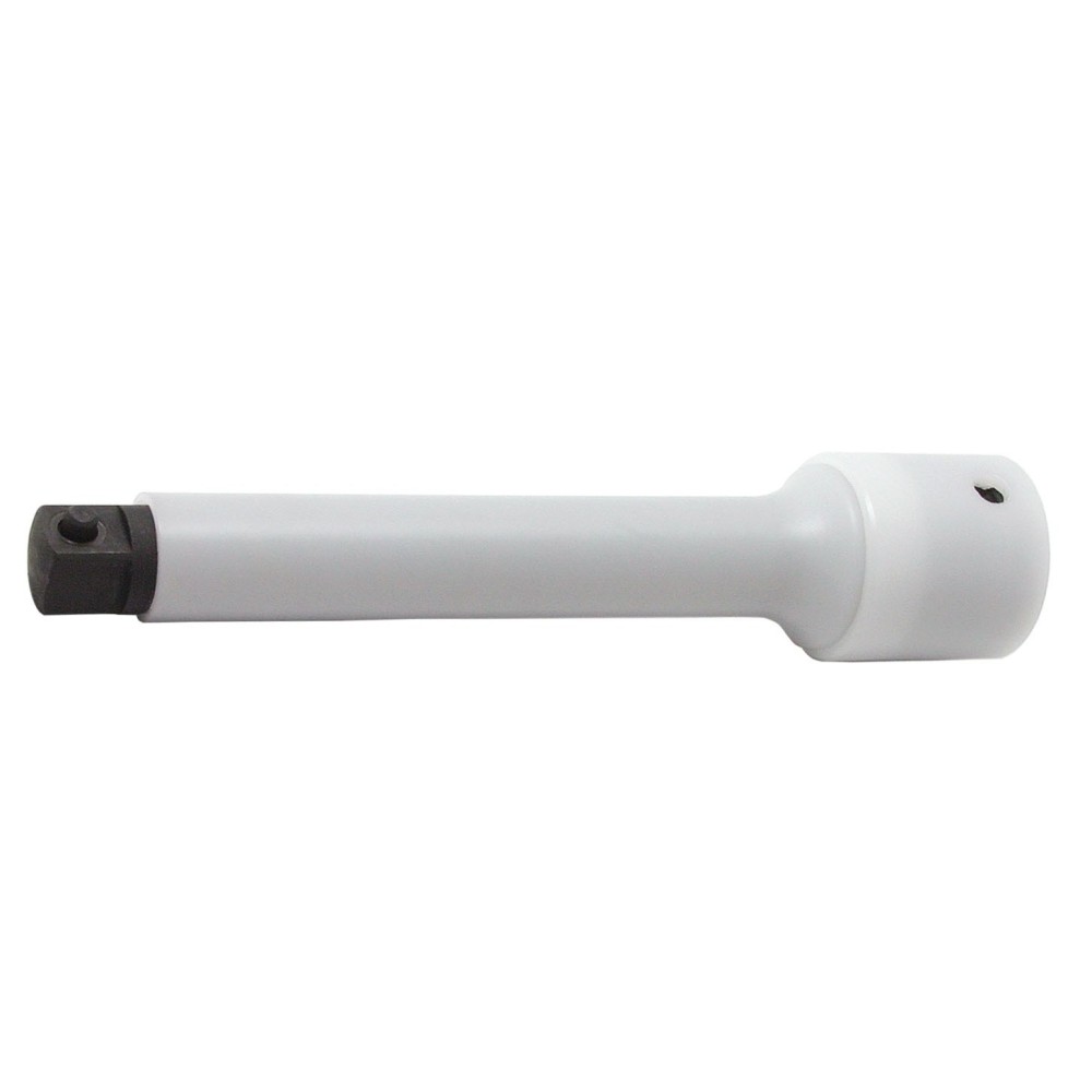 Barra de extensión de impacto de 3/8' de diámetro interior cuadrado, 125 mm, con orificio, DIN3121, forma F