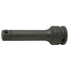 Barra de extensión de impacto de 3/8' de diámetro interior cuadrado de 75 mm, con pasador, DIN3121, forma E