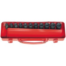 JUEGO DE VASOS DE IMPACTO 3/8'SQ.DR.