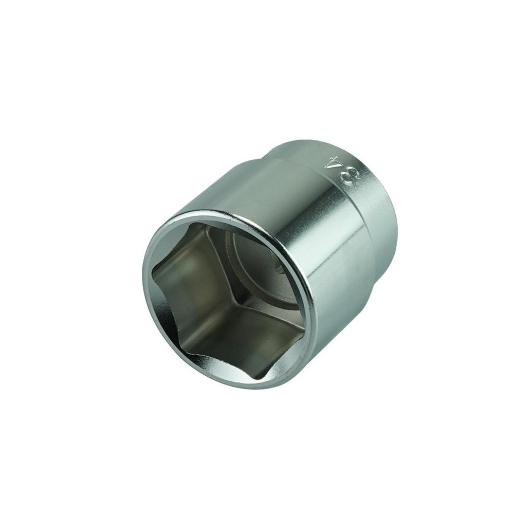 Dado de 1/2', 6 puntas, 34 mm