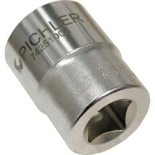 Dado de 1/2', 6 puntas, plano, 7/8'