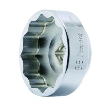 Dado extra corto de 12 puntas SW55 A 1/2' para tuercas de rueda trasera de motocicleta