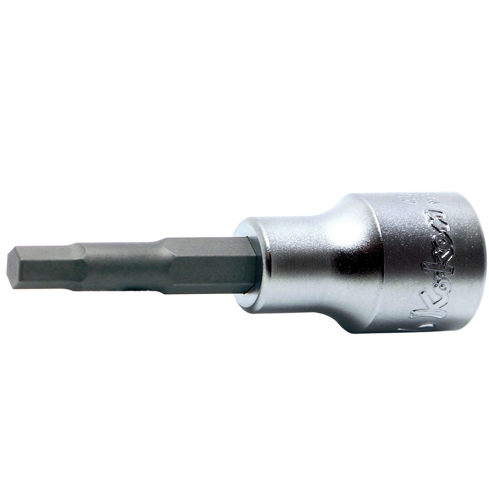 VASO CON PUNTA HEXAGONAL DE 1/2' DE DIÁMETRO CUADRADO, 9 MM DE LONGITUD, 75