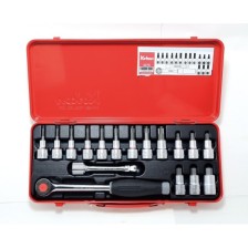 JUEGO DE VASOS 1/2'SQ.DR.