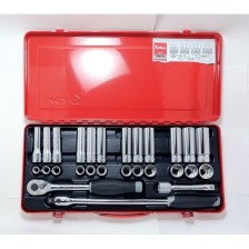 JUEGO DE VASOS 1/2'SQ.DR.