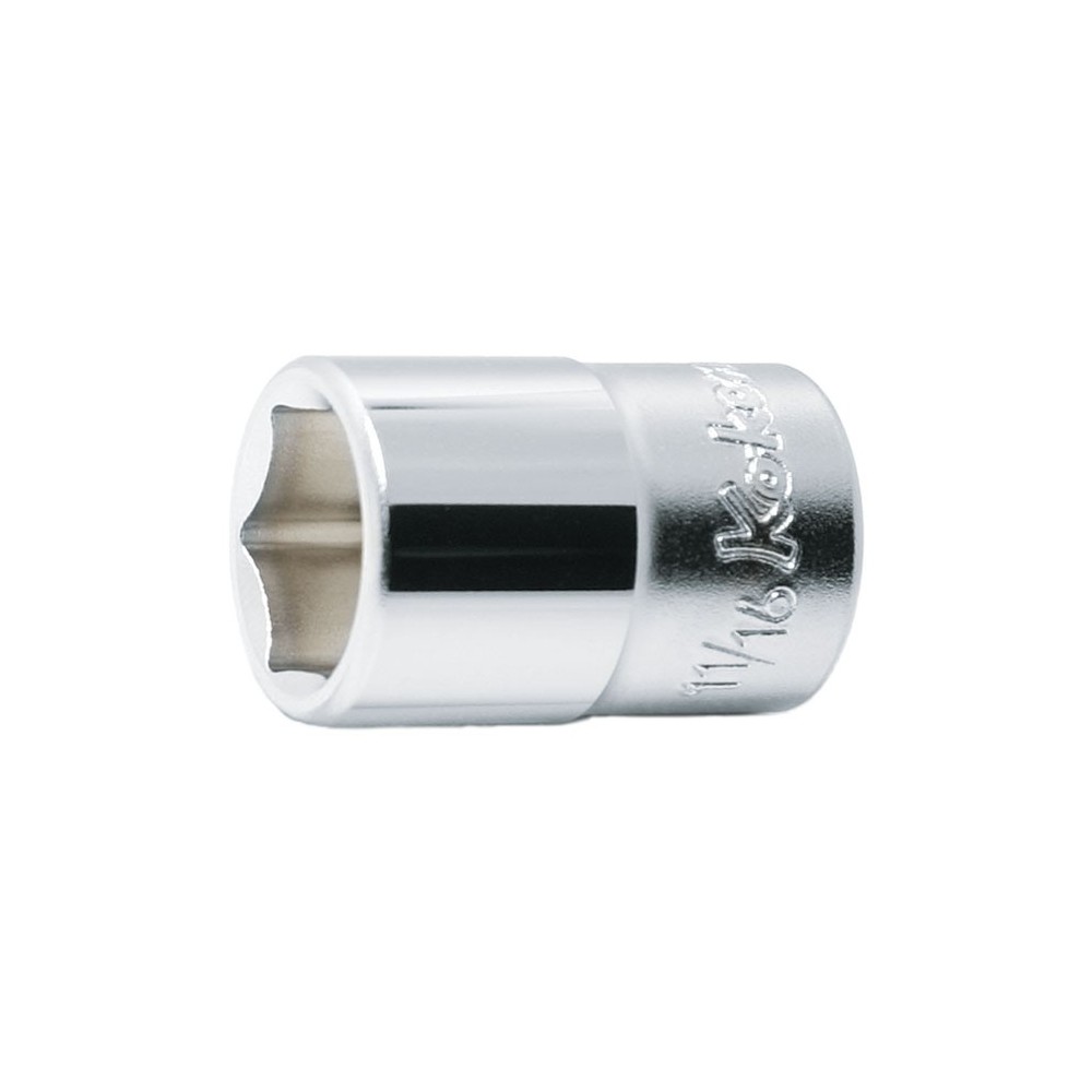 CASQUILLO DE 1/2' CUADRADO 6-P 25/32'