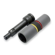 VASOS PARA TUERCAS DE RUEDA DE DOBLE EXTREMO CON BARRA DE EXTENSIÓN