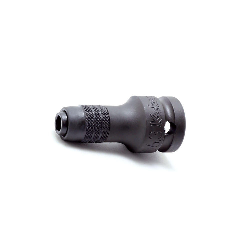 PORTA PUNTAS DE IMPACTO DE 1/2' DE DR. CUADRADO PARA PUNTAS DE 1/4'