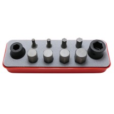 JUEGO DE VASOS DE IMPACTO 1/2'SQ.DR.