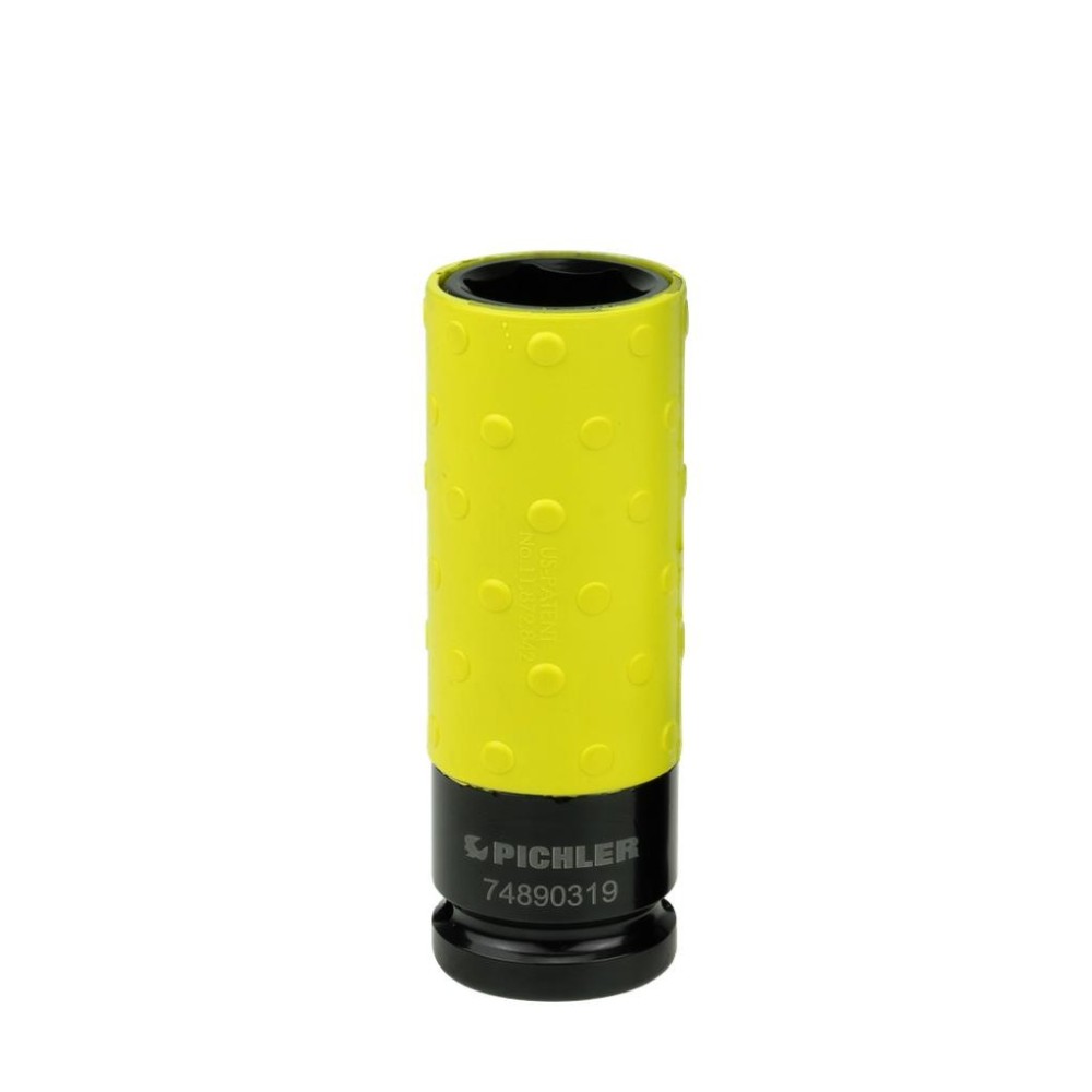 Vaso de impacto Protection Plus para tornillos de rueda, 19 mm, 85 mm