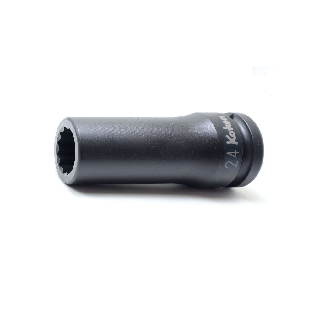 VASO DE IMPACTO PROFUNDO DE 3/4' CUADRADO, 12 P, 18 MM