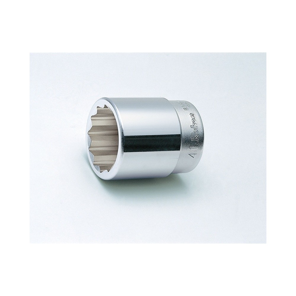 ENCHUFE DE 1' CUADRADO, 12 P, 36 MM