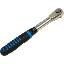 Trinquete reversible de 1/4' con cambio de dirección y mango