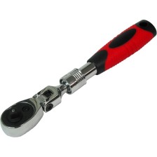 Trinquete reversible de cabeza flexible extensible de 1/4' de 77700000