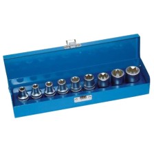 Juego de llaves de doble articulación de perfil E, entrada E10-E24, 1/2'