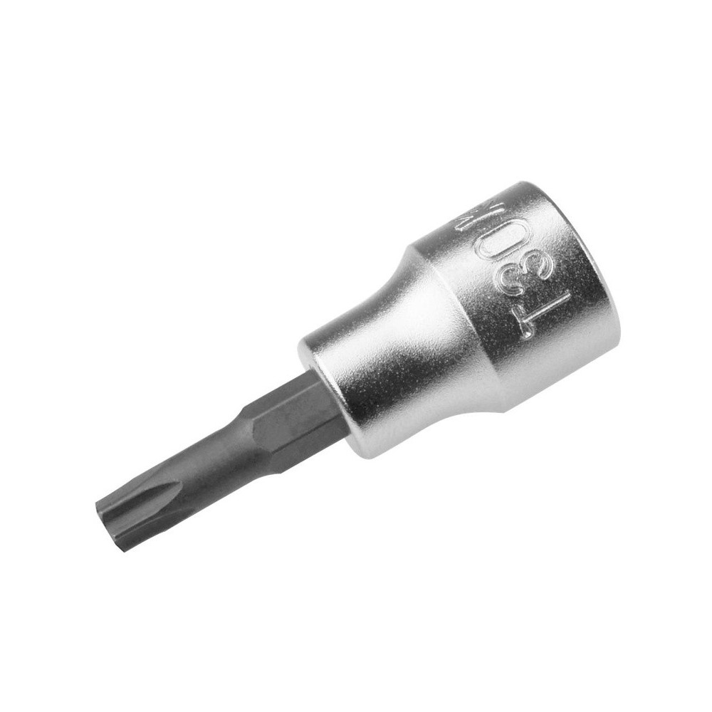 Vasos con punta de perfil en T, accionamiento T 30 3/8' x 50 mm.