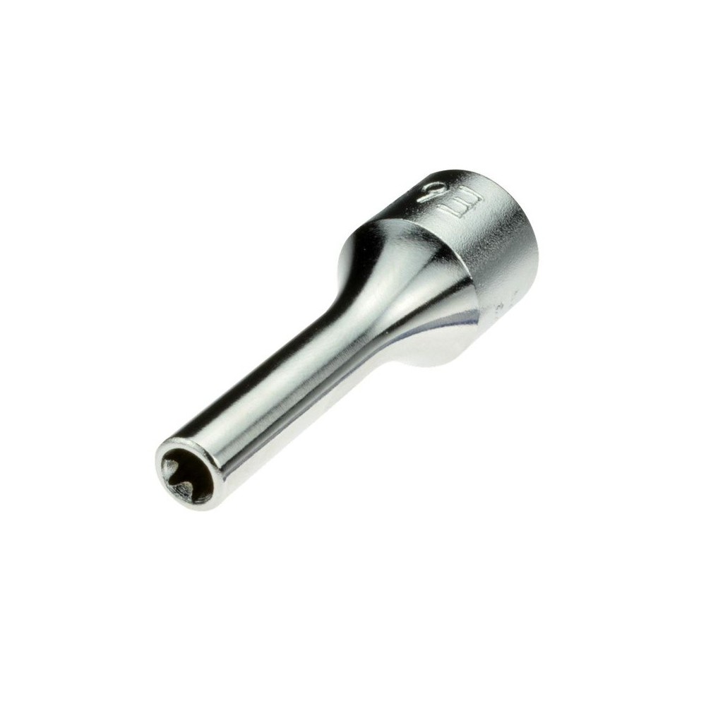 Vaso Torx externo E6, accionamiento de 3/8', longitud de 55,0 mm