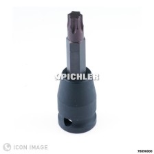 Inserto Torx interior, accionamiento 1/2' TX 60 x 80, calidad especial, especialmente endurecido