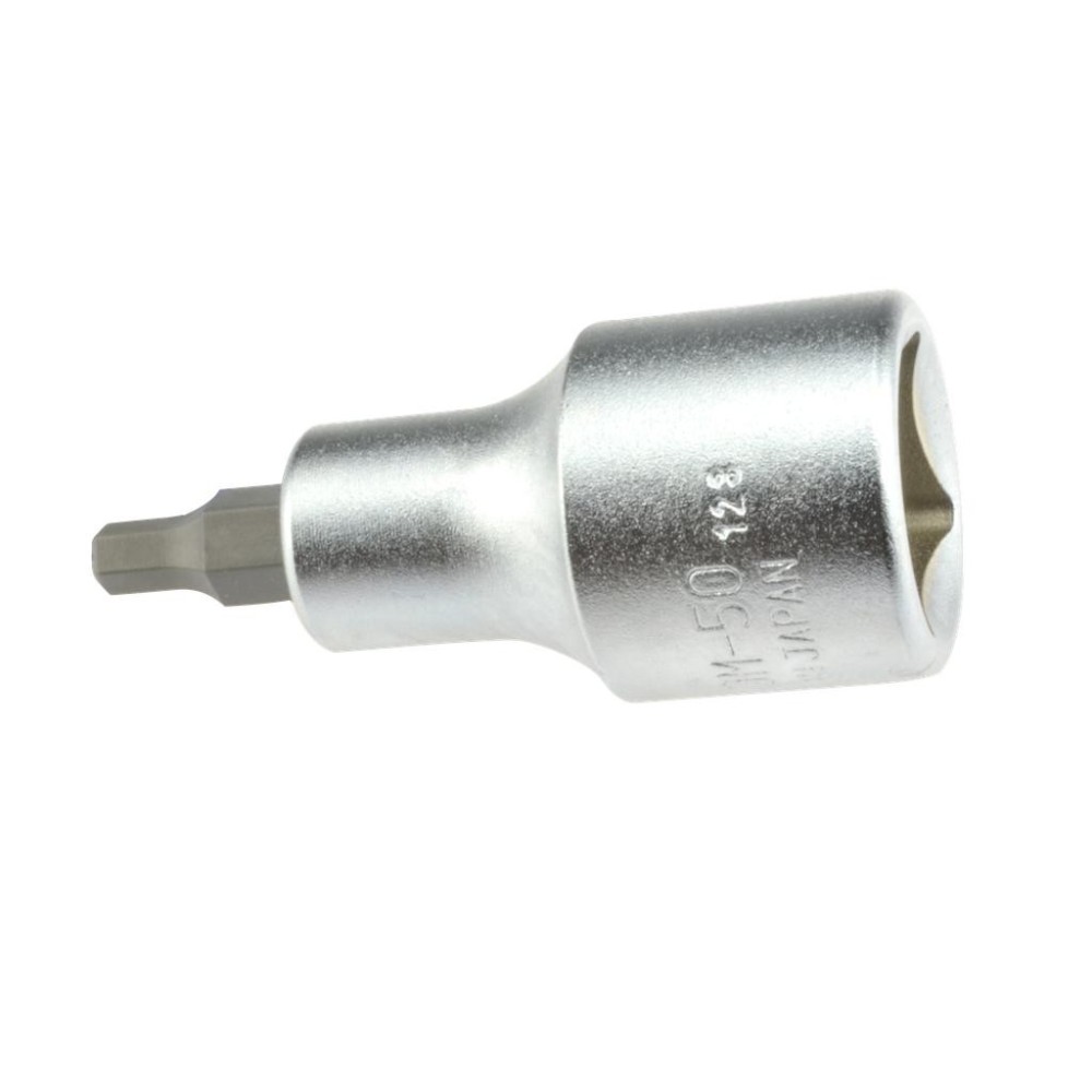 Inserto de vaso hexagonal 4010M con accionamiento de 1/2' SW 4 x 50 mm