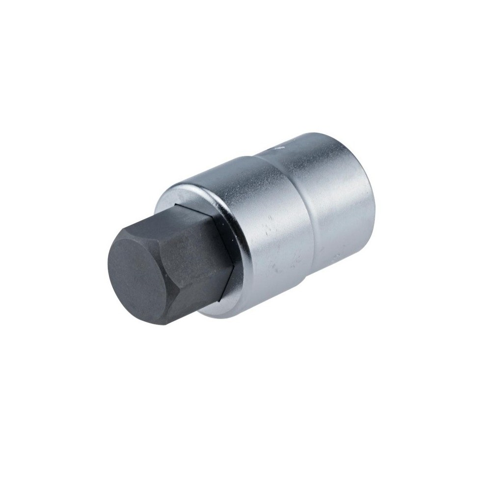 Inserto de vaso hexagonal 4010M con accionamiento de 1/2' SW 17 x 50 mm