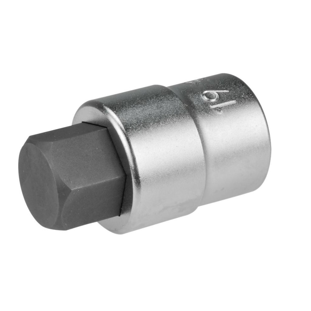 Inserto de vaso hexagonal 4010M con accionamiento de 1/2' SW 19 x 50 mm