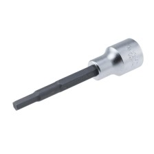 Inserto de vaso hexagonal 4010M con accionamiento de 1/2' SW 6 x 100 mm